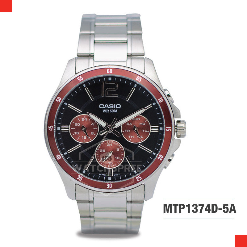 Casio Men's Watch MTP1374D-5A Watchspree