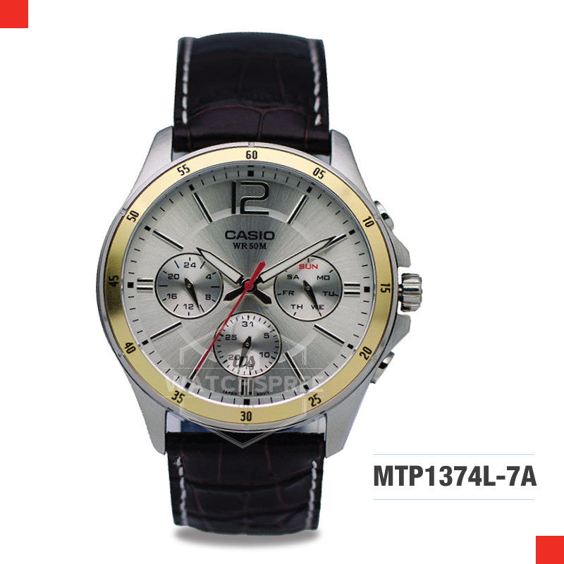 Casio Men's Watch MTP1374L-7A Watchspree