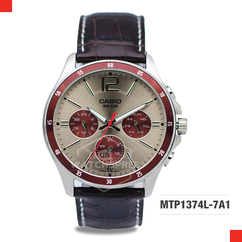 Casio Men's Watch MTP1374L-7A1 Watchspree