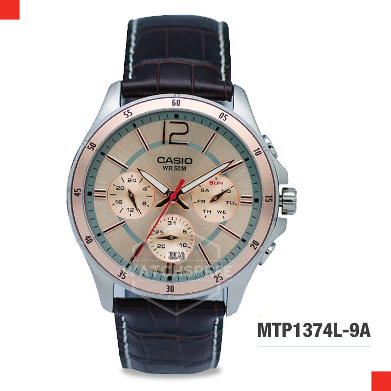 Casio Men's Watch MTP1374L-9A Watchspree