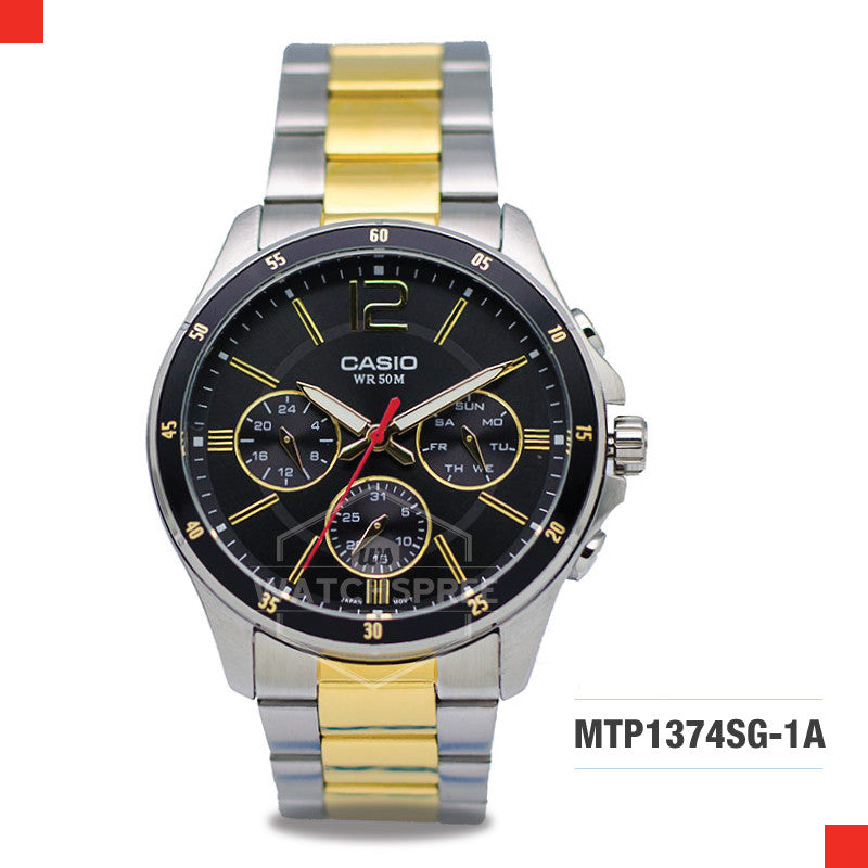 Casio Men's Watch MTP1374SG-1A Watchspree