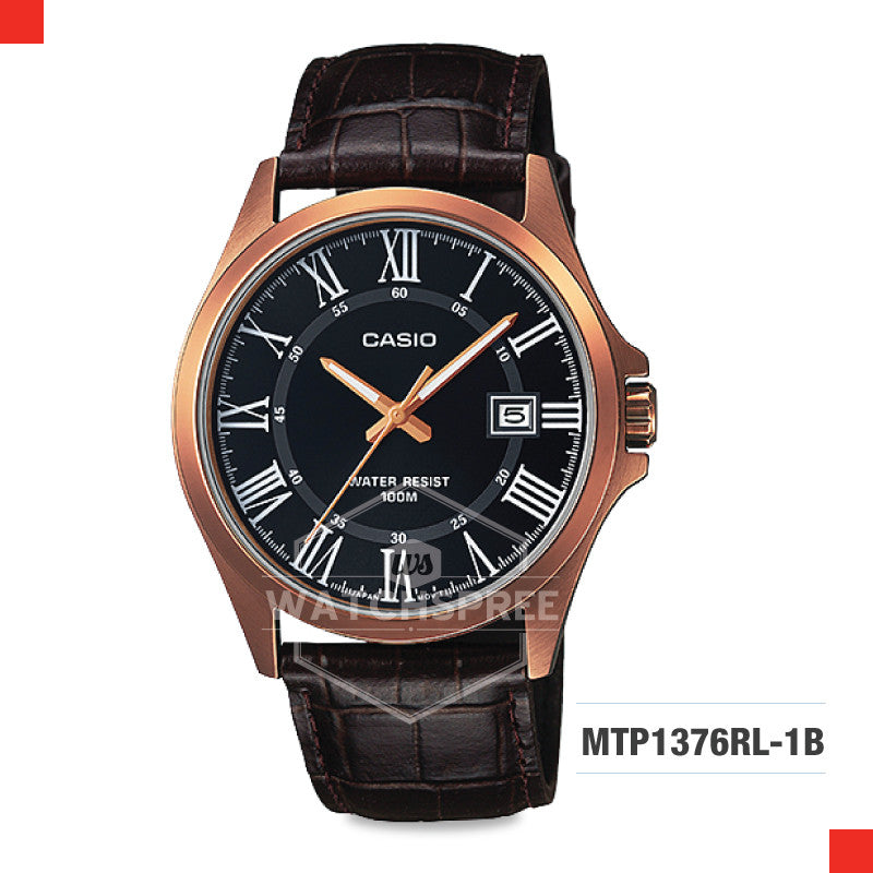Casio Men's Watch MTP1376RL-1B Watchspree