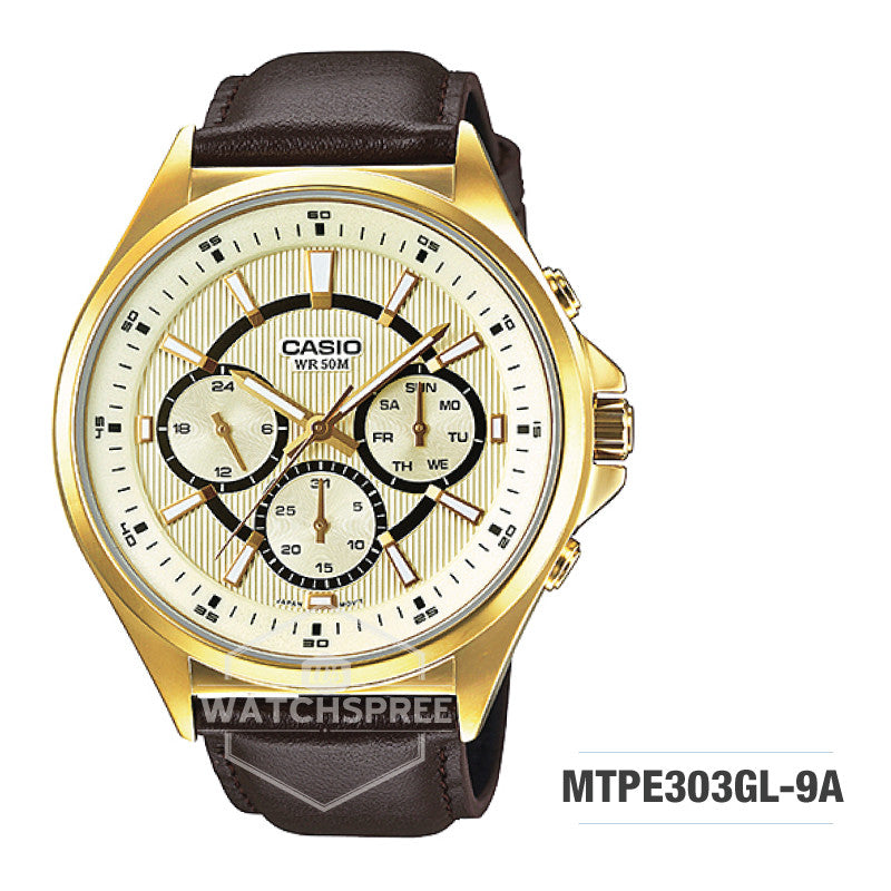 Casio Men's Watch MTPE303GL-9A Watchspree