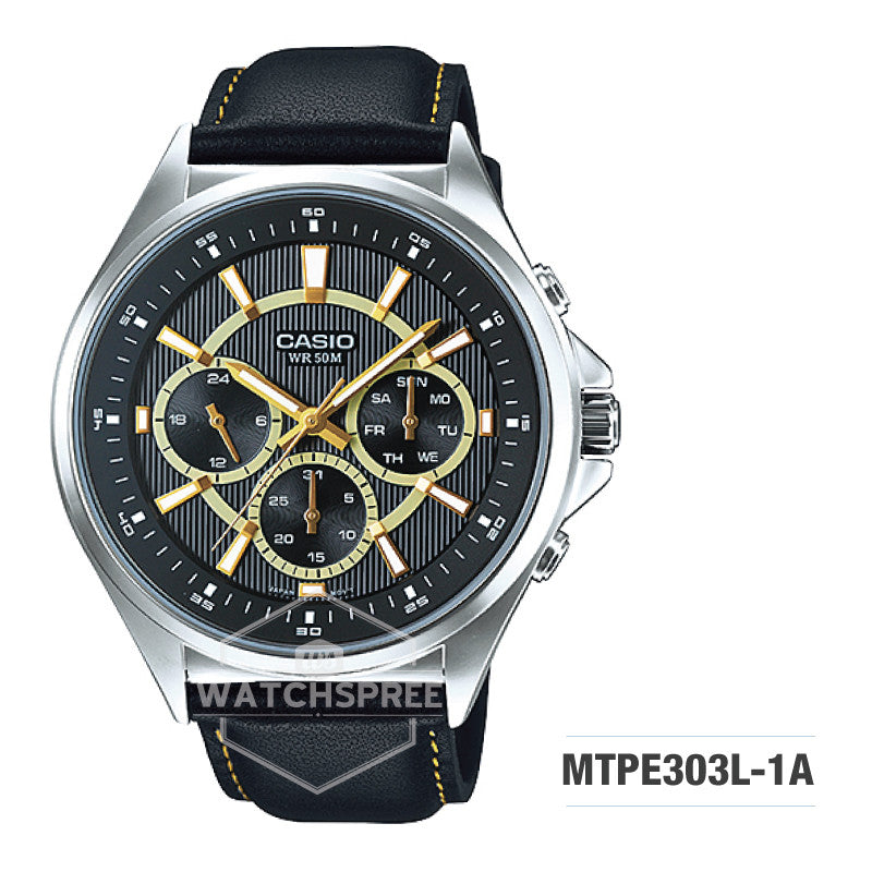 Casio Men's Watch MTPE303L-1A Watchspree