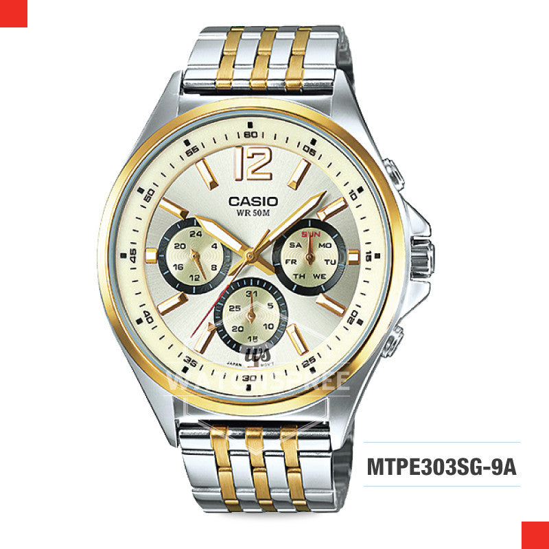 Casio Men's Watch MTPE303SG-9A Watchspree