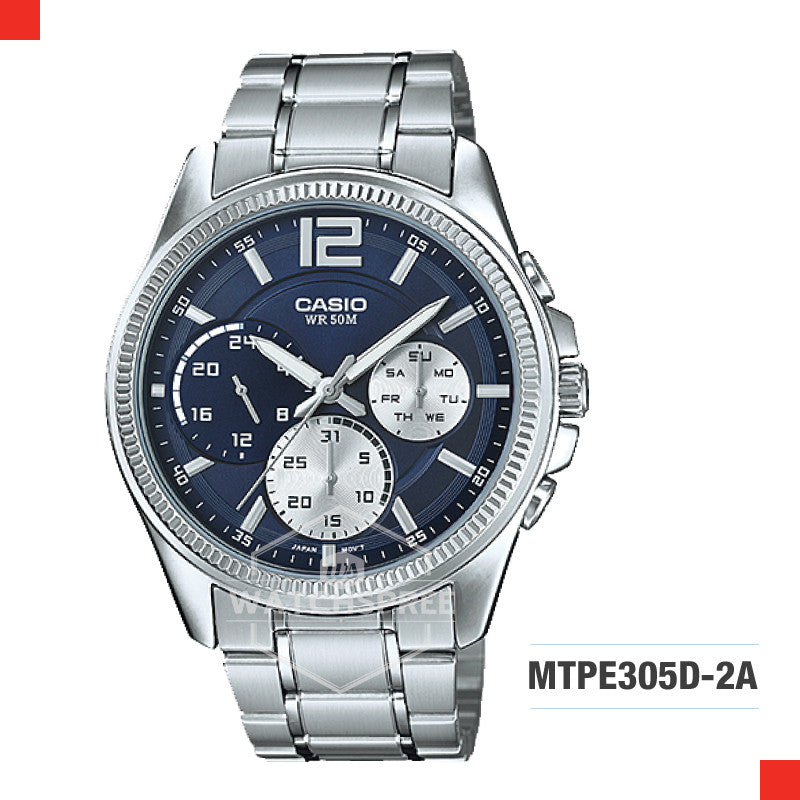 Casio Men's Watch MTPE305D-2A Watchspree