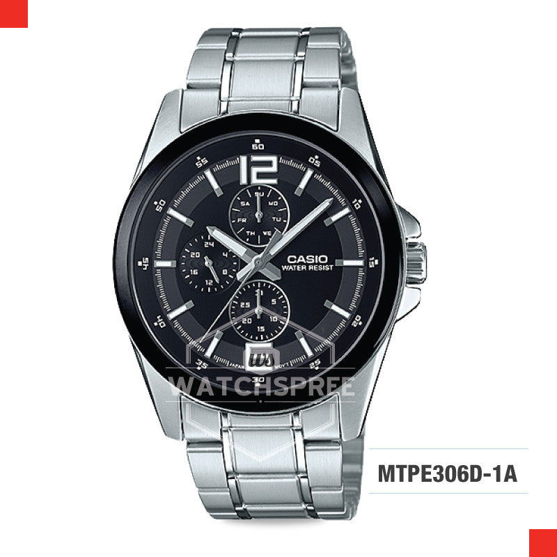 Casio Men's Watch MTPE306D-1A Watchspree