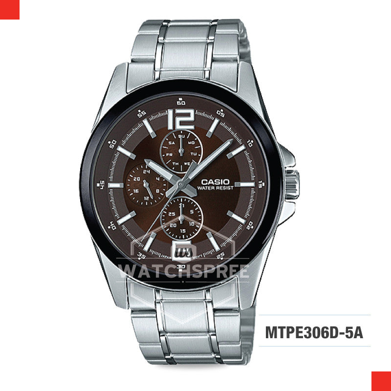 Casio Men's Watch MTPE306D-5A Watchspree