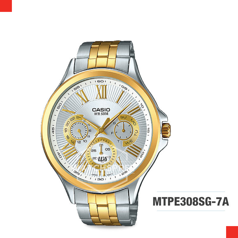 Casio Men's Watch MTPE308SG-7A Watchspree