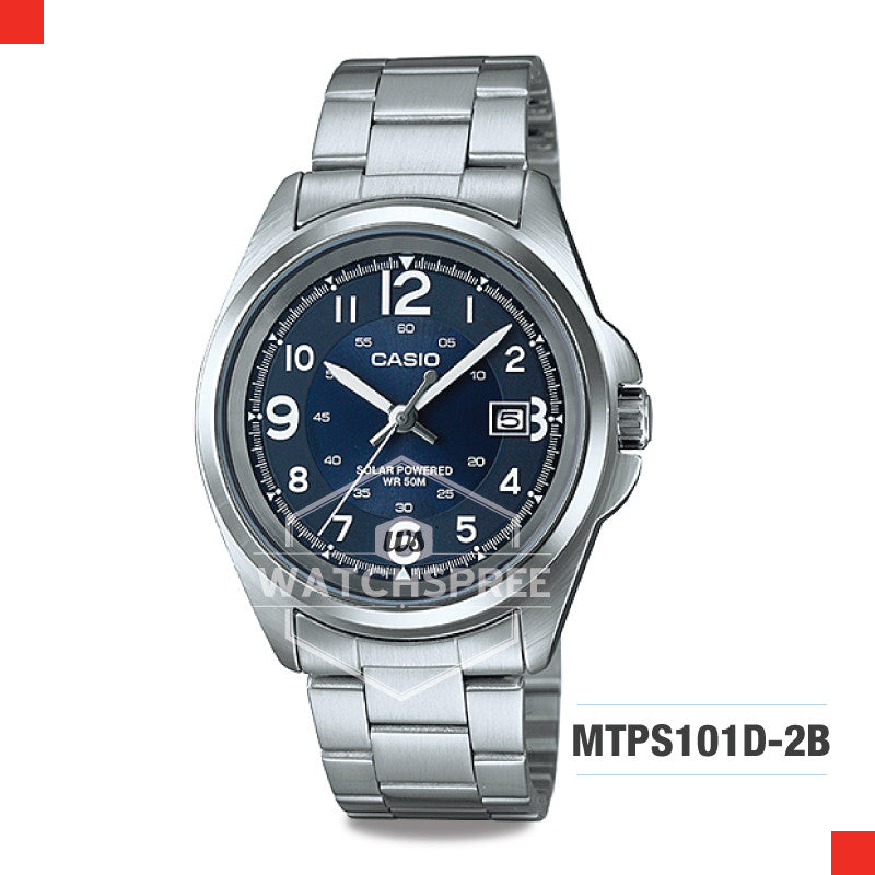 Casio Men's Watch MTPS101D-2B Watchspree