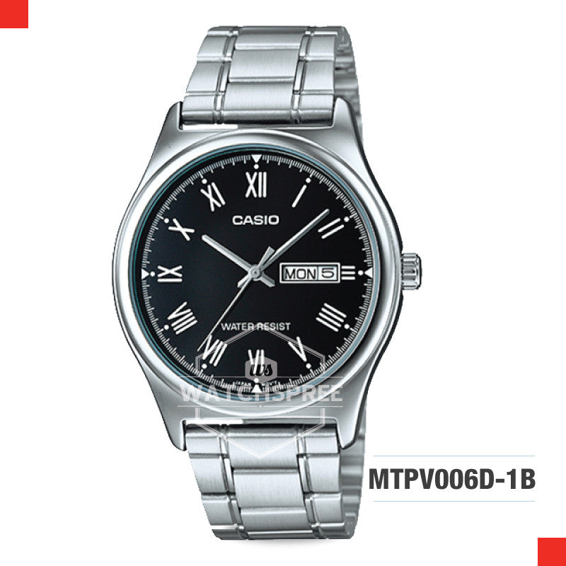 Casio Men's Watch MTPV006D-1B Watchspree