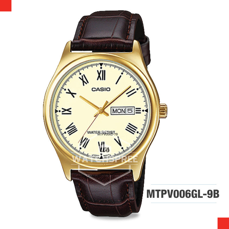 Casio Men's Watch MTPV006GL-9B Watchspree