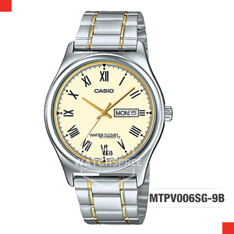 Casio Men's Watch MTPV006SG-9B Watchspree
