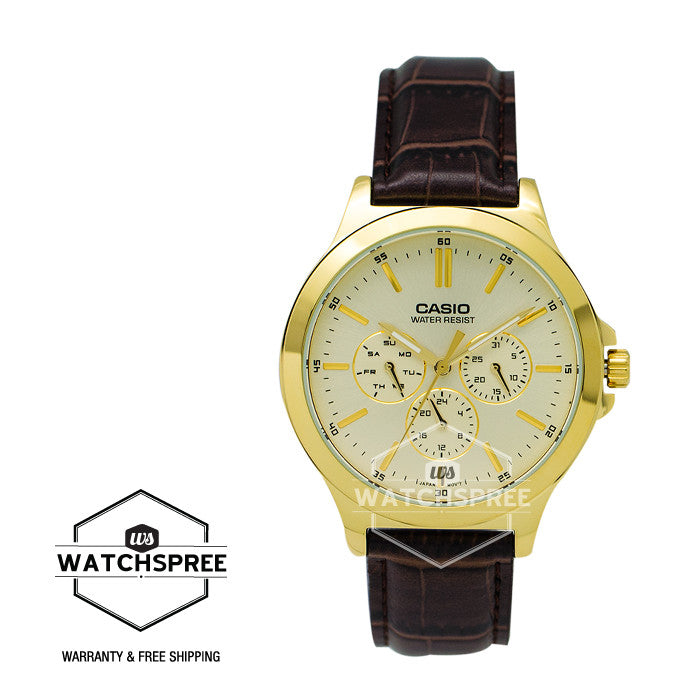 Casio Men's Watch MTPV300GL-9A Watchspree