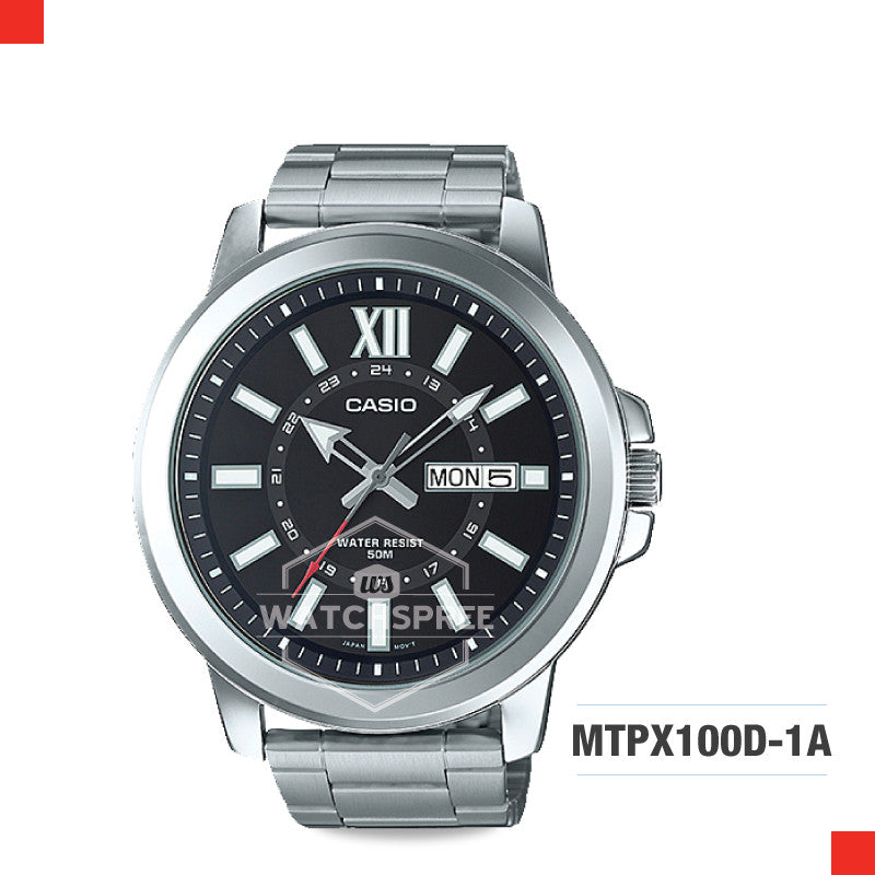 Casio Men's Watch MTPX100D-1A Watchspree