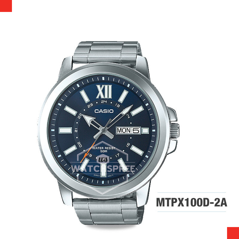 Casio Men's Watch MTPX100D-2A Watchspree