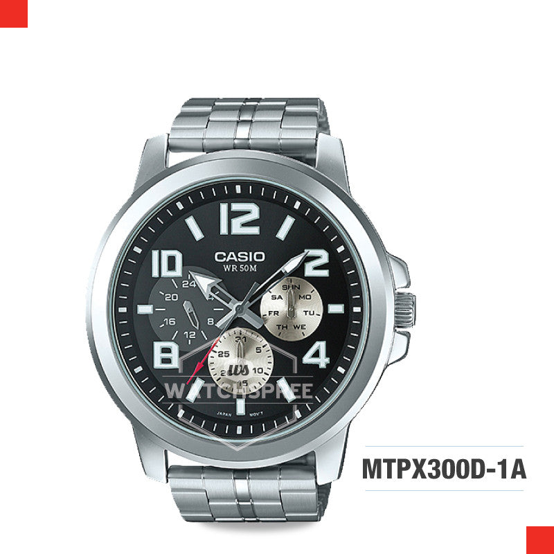 Casio Men's Watch MTPX300D-1A Watchspree