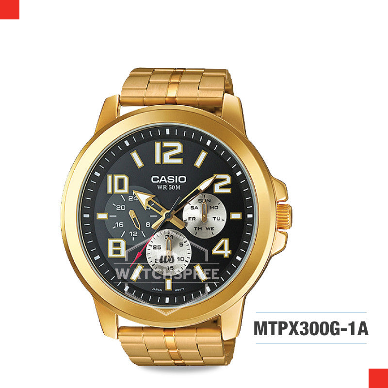 Casio Men's Watch MTPX300G-1A Watchspree