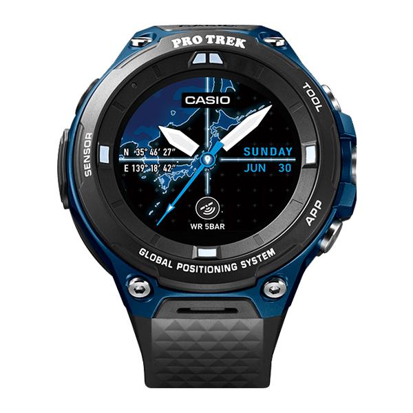 Casio Pro Trek Smart Outdoor Black Resin Band Watch WSDF20A-BU WSD-F20A-BU Watchspree