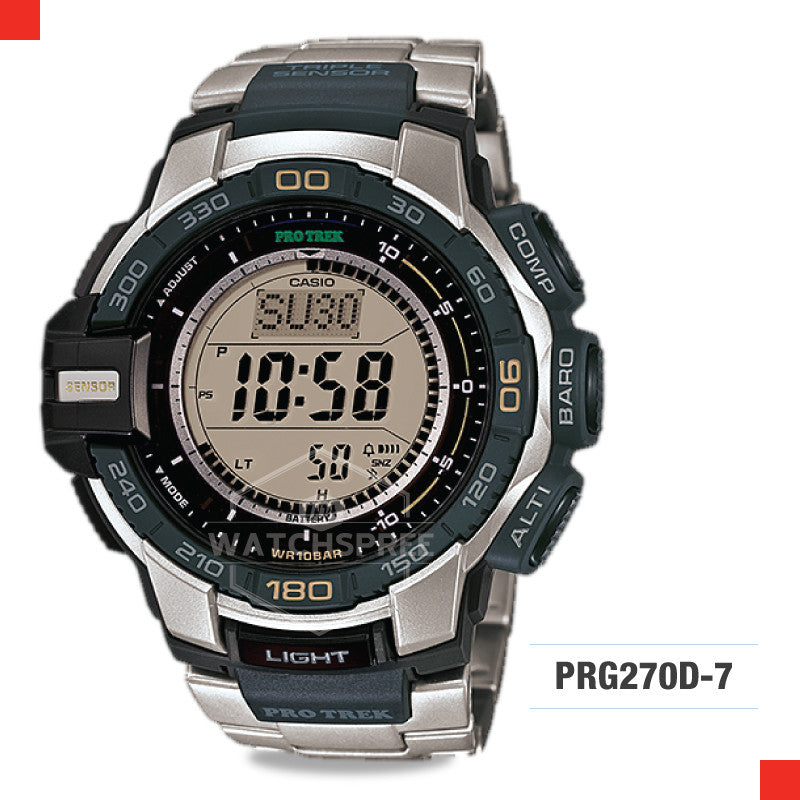 Casio Pro Trek Watch PRG270D-7D Watchspree
