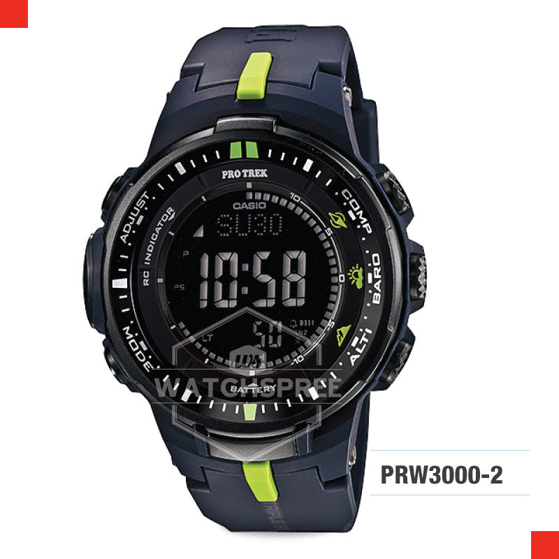 Casio Pro Trek Watch PRW3000-2D Watchspree