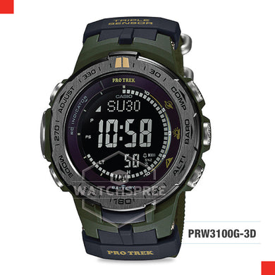 Casio Pro Trek Watch PRW3100G-3D Watchspree