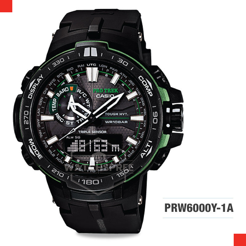 Casio Pro Trek Watch PRW6000Y-1A Watchspree