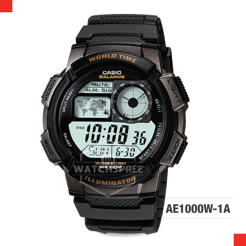 Casio Sports Watch AE1000W-1A Watchspree