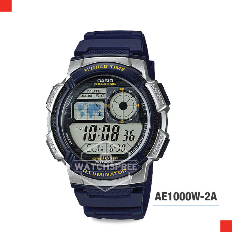 Casio Sports Watch AE1000W-2A Watchspree