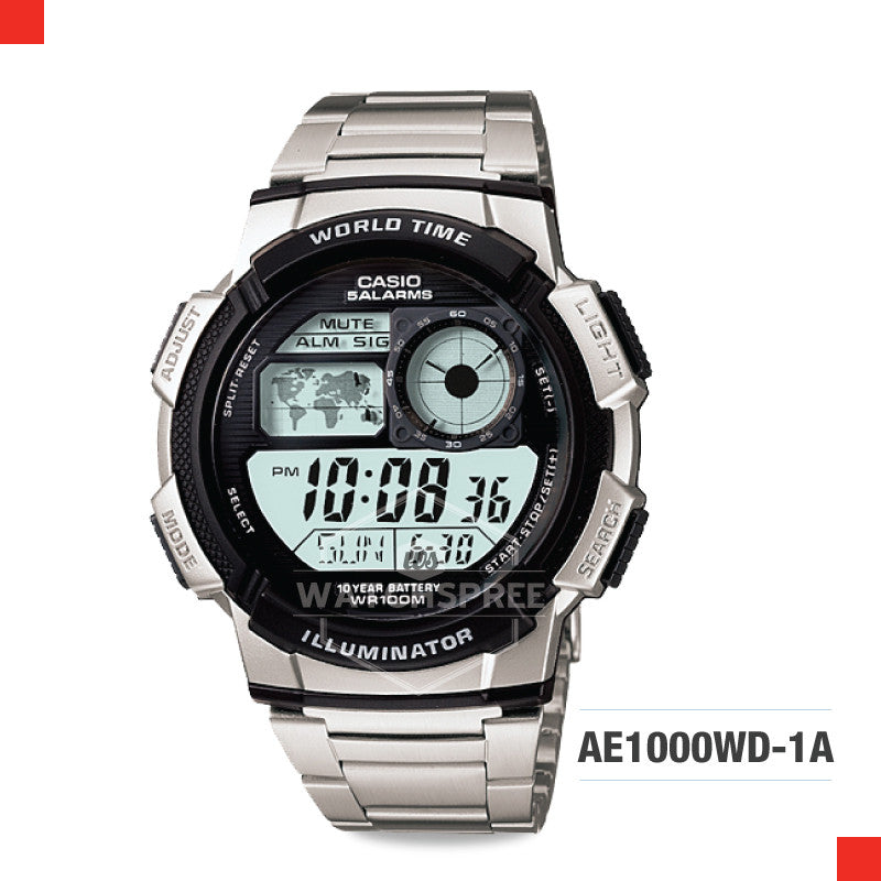 Casio Sports Watch AE1000WD-1A Watchspree