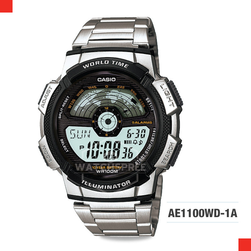 Casio Sports Watch AE1100WD-1A Watchspree
