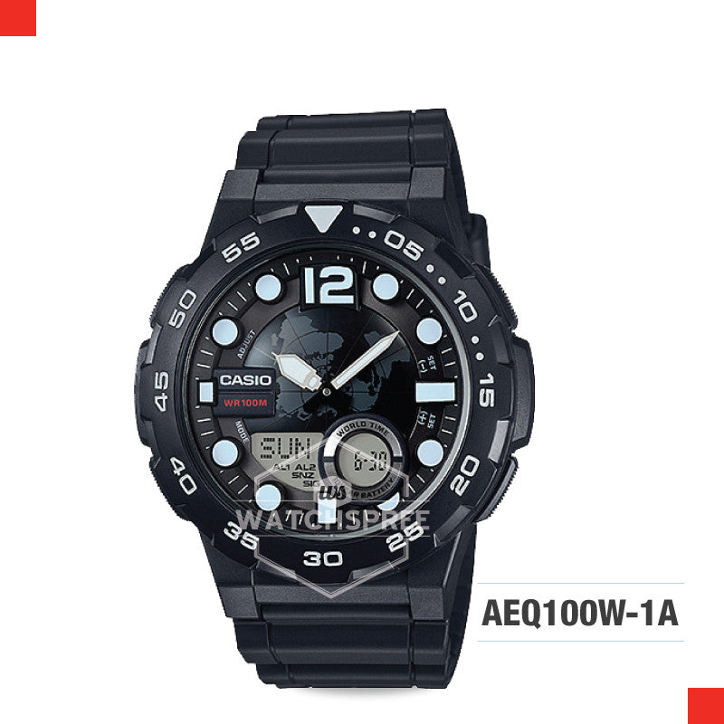 Casio Sports Watch AEQ100W-1A Watchspree