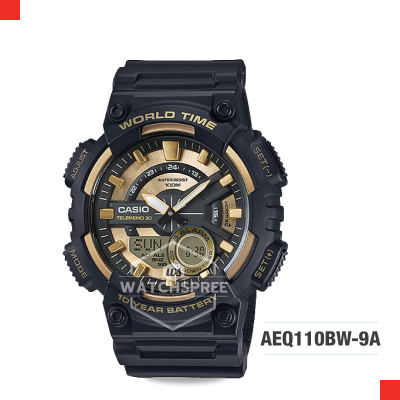 Casio Sports Watch AEQ110BW-9A Watchspree