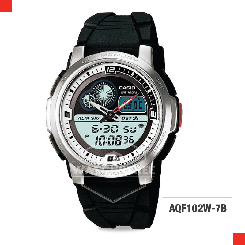 Casio Sports Watch AQF102W-7B Watchspree