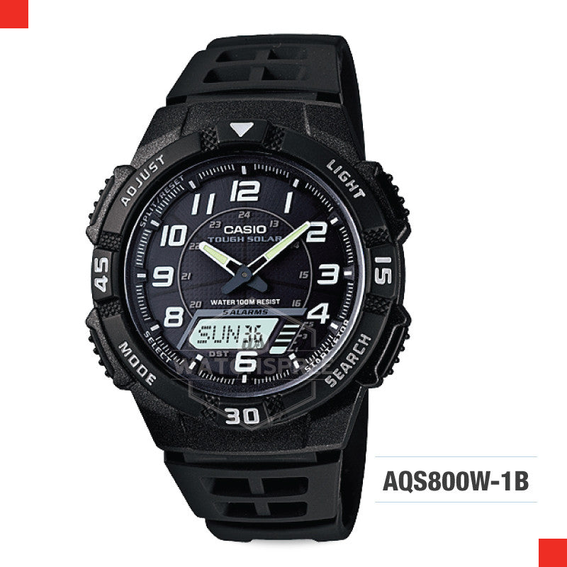 Casio Sports Watch AQS800W-1B Watchspree