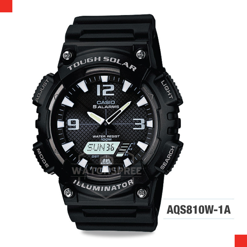 Casio Sports Watch AQS810W-1A Watchspree