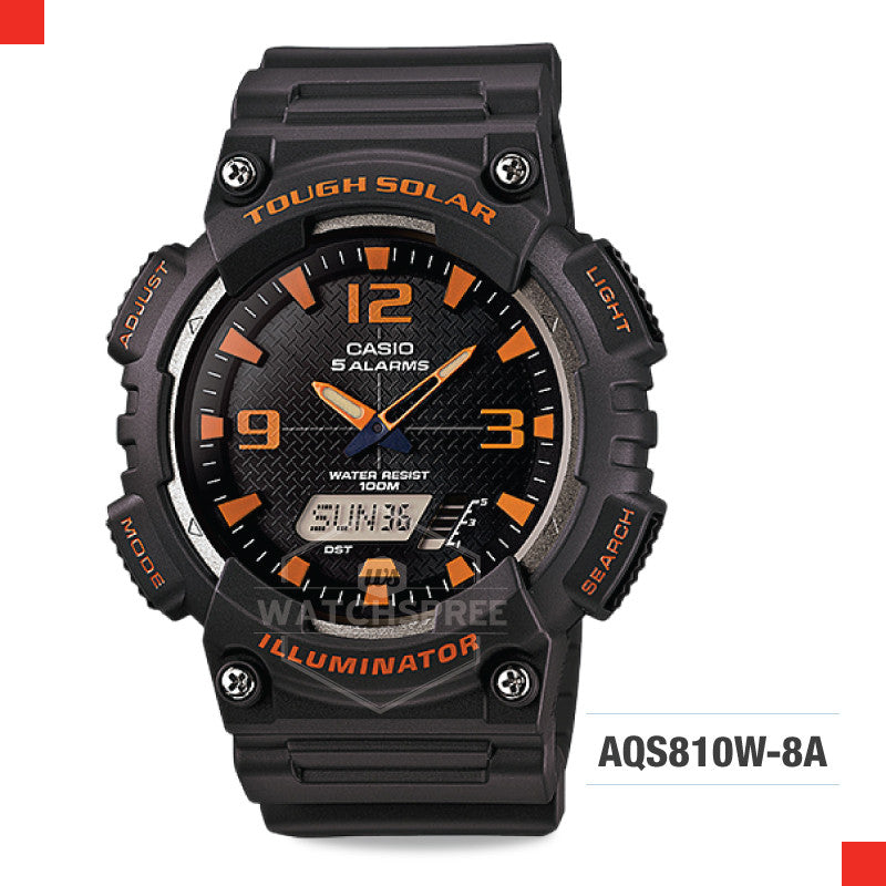 Casio Sports Watch AQS810W-8A Watchspree