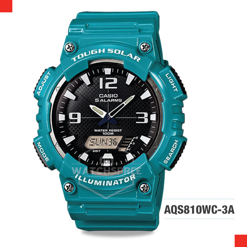 Casio Sports Watch AQS810WC-3A Watchspree