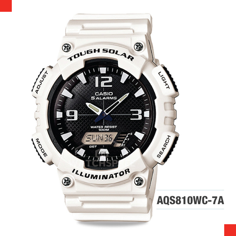 Casio Sports Watch AQS810WC-7A Watchspree