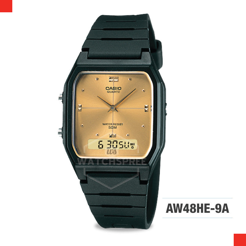 Casio Sports Watch AW48HE-9A Watchspree