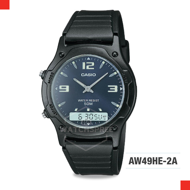 Casio Sports Watch AW49HE-2A Watchspree