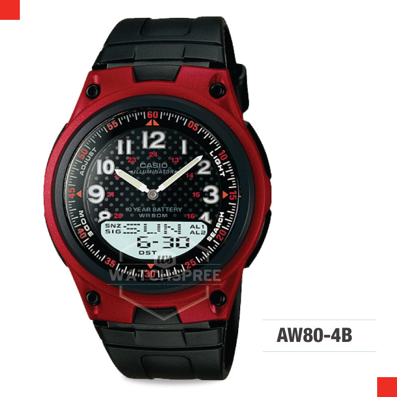 Casio Sports Watch AW80-4B Watchspree