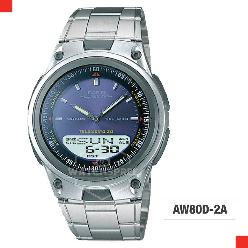 Casio Sports Watch AW80D-2A Watchspree