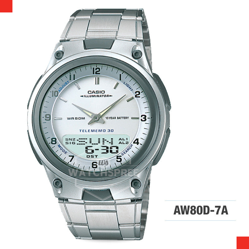 Casio Sports Watch AW80D-7A Watchspree