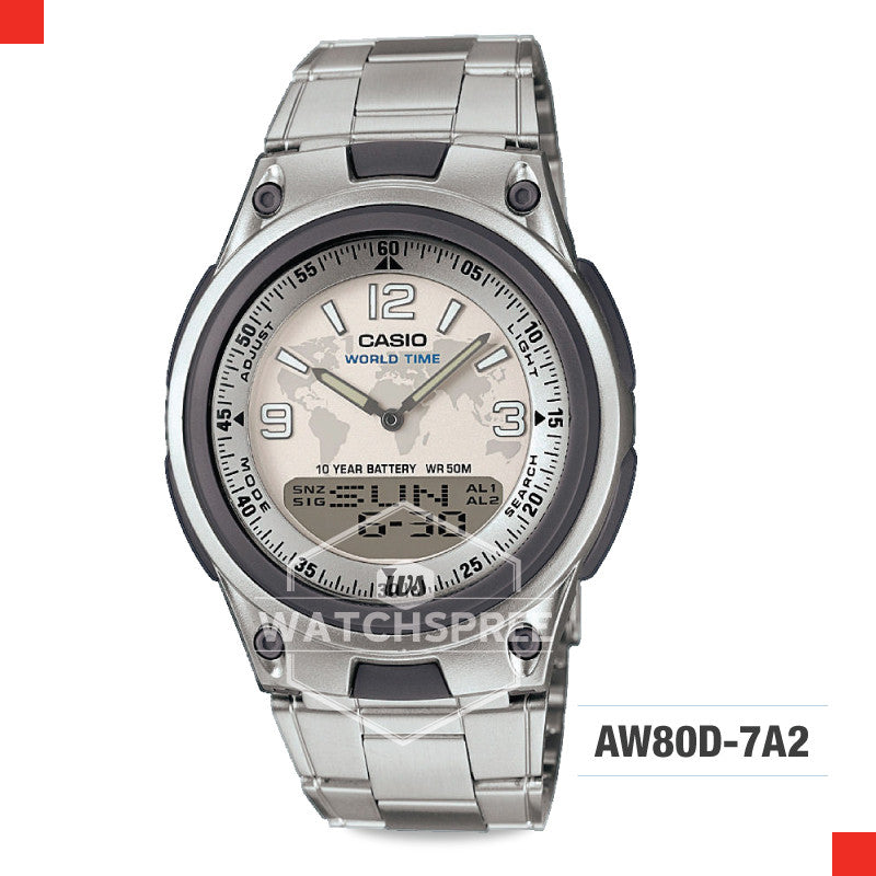 Casio Sports Watch AW80D-7A2 Watchspree