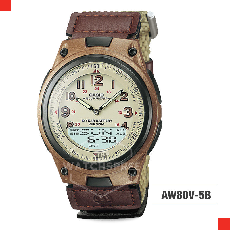 Casio Sports Watch AW80V-5B Watchspree