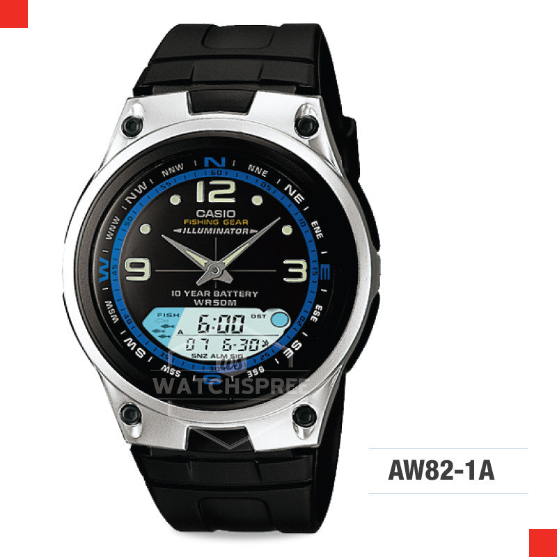 Casio Sports Watch AW82-1A Watchspree