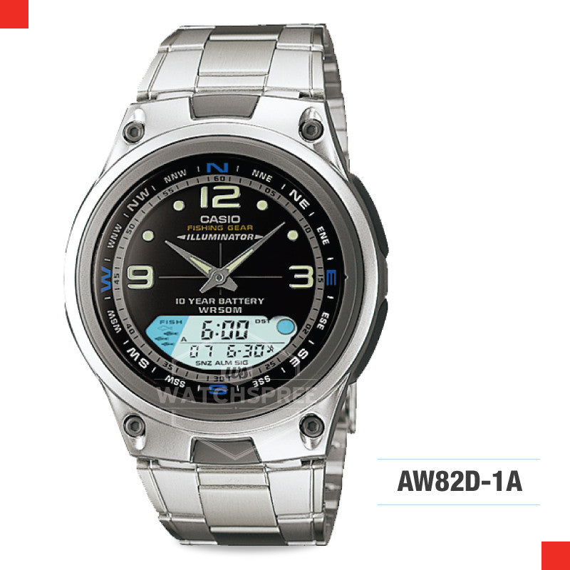 Casio Sports Watch AW82D-1A Watchspree