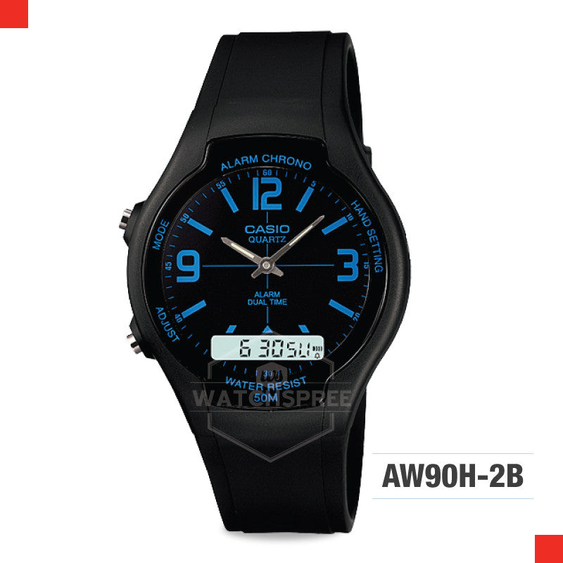 Casio Sports Watch AW90H-2B Watchspree