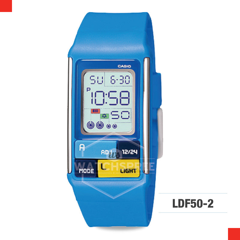 Casio Sports Watch LDF50-2D Watchspree